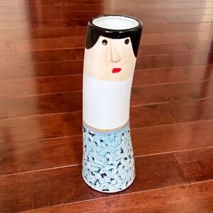 Artistic Face Ceramic Vase